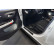 Avisa Matte Black Stainless Steel Door Sill Trims Suitable for Citroen C3 IV 2024- - 'Lines' - 4-piece