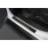 Avisa Matte Black Stainless Steel Door Sill Trims Suitable for Citroen C3 IV 2024- - 'Lines' - 4-piece, Thumbnail 2