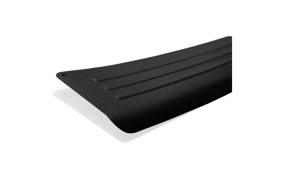 Avisa Matte Black Stainless Steel Door Sill Trims Suitable for Citroen C3 IV 2024- - 'Lines' - 4-piece, Image 6