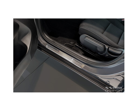 Avisa stainless steel door sill moldings suitable for Hyundai Kona II 2023- / MG 3 2024- / MG ZS II 2024-