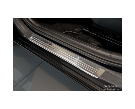 Avisa stainless steel door sill moldings suitable for Hyundai Kona II 2023- / MG 3 2024- / MG ZS II 2024-, Image 2