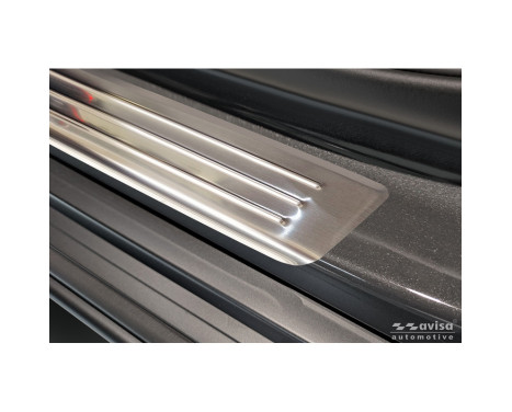 Avisa stainless steel door sill moldings suitable for Hyundai Kona II 2023- / MG 3 2024- / MG ZS II 2024-, Image 3