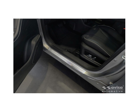 Avisa stainless steel door sills suitable for Omoda 5 2024-