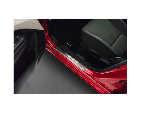 Avisa stainless steel door sills suitable for Suzuki Swift VI 2024-