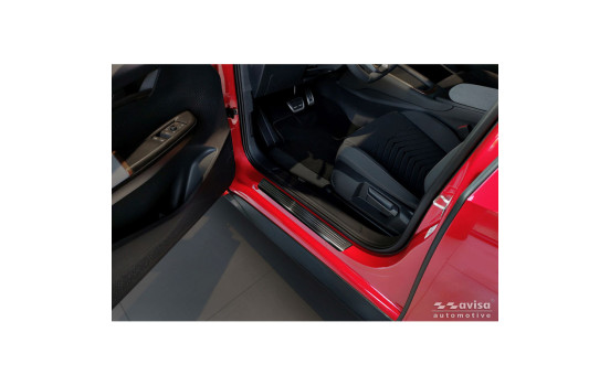 Avisa stainless steel door sills suitable for various VAG/MG models