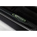Black glossy stainless steel door sills suitable for Nissan Leaf II (2E1) 2017-2022 & Facelift 2022- 'E-Pow, Thumbnail 3