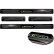 Black glossy stainless steel door sills suitable for Nissan Leaf II (2E1) 2017-2022 & Facelift 2022- 'E-Pow, Thumbnail 5