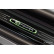 Black glossy stainless steel Door sills suitable for Tesla Model S 2012-2016 & Facelift 2016- 'E-Power' - 4, Thumbnail 3