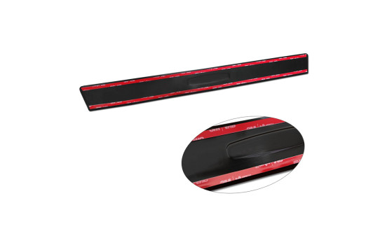 Black glossy stainless steel Door sills suitable for Volvo XC40 2018- 'Hybrid' - 4 pieces, Image 6