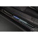 Black glossy stainless steel Door sills suitable for Volvo XC60 II 2017-2021 & Facelift 2021- 'Hybrid' - 4-