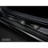 Black Stainless Steel Door Sill Mazda 3 HB 5-door 2019-Â - Brushed Steel 'Special Edition'Â 4-d