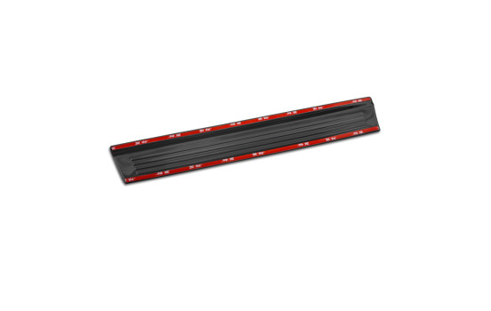Black Stainless Steel Door Sill Moldings Fits Honda CR-V VI (RS_) 2023- - 'Lines' - 4-piece, Image 6