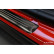 Black stainless steel door sill moldings suitable for Fiat 600(e) (365_) 2023- - 'Lines' - 4-piece, Thumbnail 2