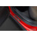 Black stainless steel door sill moldings suitable for Fiat 600(e) (365_) 2023- - 'Lines' - 4-piece, Thumbnail 4