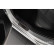 Black stainless steel door sill moldings suitable for Skoda Octavia IV Sedan/Kombi 2020- 'Lines' - 4-piece, Thumbnail 4