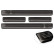 Black Stainless Steel Door Sill Moldings Suitable for Volkswagen Passat 3G Sedan/Variant 2014-2023 - 'Lines' - 4, Thumbnail 5