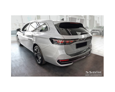 Black stainless steel door sill moldings suitable for Volkswagen Passat Variant (CJ5) incl. R-Line & Hybrid 2024- - , Image 5