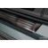 Black stainless steel door sill moldings suitable for Volvo S60 III & V60 II 2018- - 'Lines' - 4-piece, Thumbnail 3