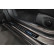 Black Stainless Steel Door Sill suitable for Ford Mondeo V Turnier 2014-2019 & Facelift 2019- 'Hybrid' - 4-d