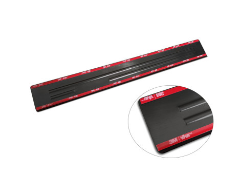 Black Stainless Steel Door Sill suitable for Ford Mondeo V Turnier 2014-2019 & Facelift 2019- 'Hybrid' - 4-d, Image 6