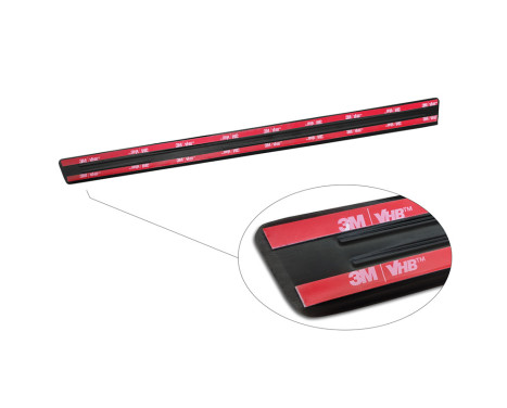 Black Stainless Steel Door Sill suitable for Subaru Forester (SK) 2018- - 'Special Edition' - 4-piece, Image 5
