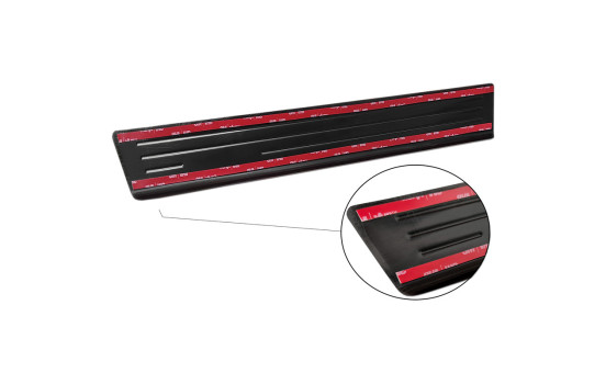 Black stainless steel door sills suitable for Citroën C4 III 2020- 'Special Edition' - 4-piece, Image 6