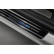 Black stainless steel door sills suitable for Citroën C5 Aircross 2018- 'Hybrid' - 4-piece, Thumbnail 3