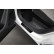 Black stainless steel door sills suitable for Citroën C5 Aircross 2018- 'Hybrid' - 4-piece, Thumbnail 4