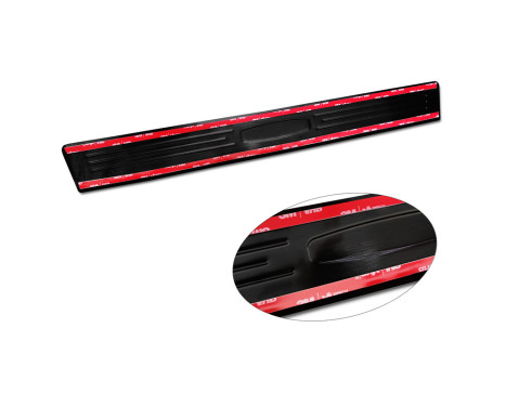 Black stainless steel door sills suitable for Ford Tourneo Connect III 2022- 'Exclusive Edition' - 2-piece, Image 5