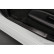 Black stainless steel door sills suitable for Nissan Leaf II 2017 - - 'Lines' - 4-piece, Thumbnail 2