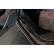 Black stainless steel door sills suitable for Peugeot 508 II Sedan 2019- 'Hybrid' - 4-piece, Thumbnail 4