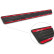 Black stainless steel door sills suitable for Renault Zoe FL 2019- 'Special Edition' - 4-piece, Thumbnail 6