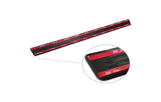 Black stainless steel door sills suitable for Skoda Enyaq iV 2020- - 'Special Edition' - 4-piece, Image 6
