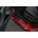 Black stainless steel door sills suitable for Toyota Yaris 2020- - 'Special Edition' - 4-piece, Thumbnail 3
