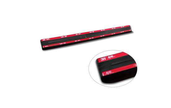 Black stainless steel Door sills suitable for Volkswagen ID.Buzz 2022- 'E-Power' - 2-piece, Image 5