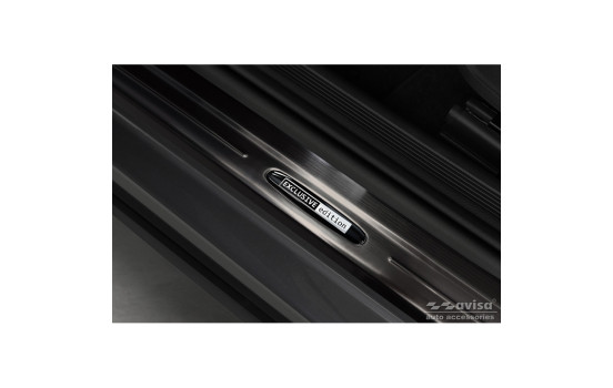Black stainless steel Door sills suitable for Volkswagen Taigo 2021- 'Exclusive Edition' - 4 pieces, Image 3