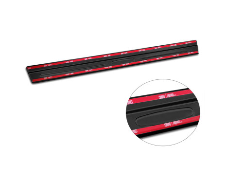 Black stainless steel Door sills suitable for Volkswagen Taigo 2021- 'Exclusive Edition' - 4 pieces, Image 6