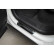 Black stainless steel door sills suitable for Volkswagen Touareg III 2018- 'Hybrid' - 4-piece, Thumbnail 4