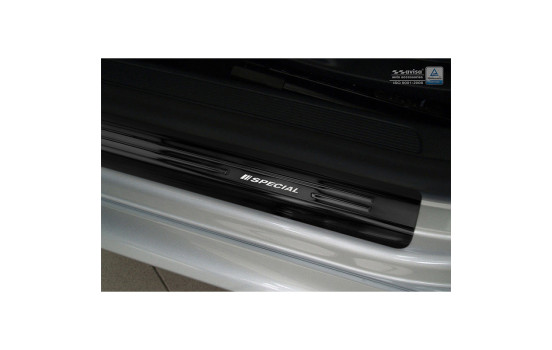 Black stainless steel door sills Volkswagen Passat 3C 2005-2014 - 'Special Edition' - 4-piece, Image 3