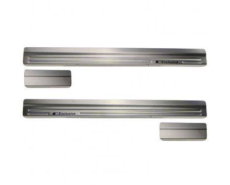 Door sill 'Exclusive' Nissan Note 2014- 4-piece