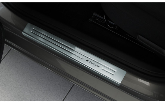 Door sill 'Exclusive' Renault Megane GT 5drs 2008-/Fluence 4drs 2009- 2-piece