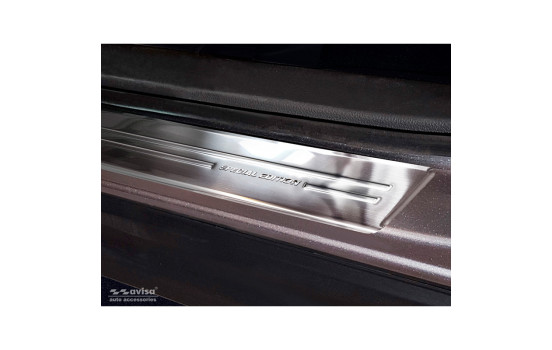 Stainless Steel Door Sill Mitsubishi Eclipse Cross 2018- 'Special Edition' - 4-piece, Image 2