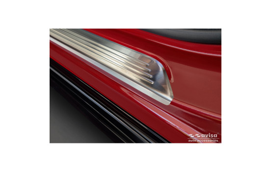 Stainless Steel Door Sill Moldings Fits Honda ZR-V (RZ4) 2023- 'Lines' - 4-Piece, Image 2