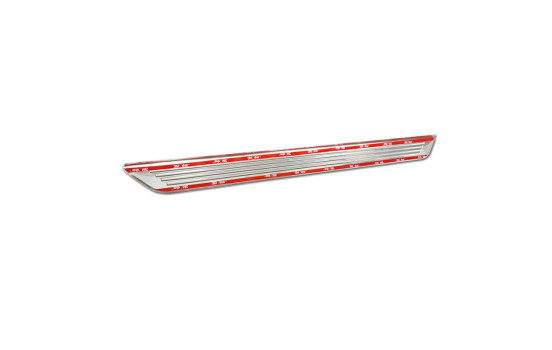 Stainless Steel Door Sill Moldings Fits Honda ZR-V (RZ4) 2023- 'Lines' - 4-Piece, Image 6