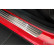 Stainless steel door sill moldings suitable for Renault Arkana 2020- 'Lines' - 4-piece, Thumbnail 4