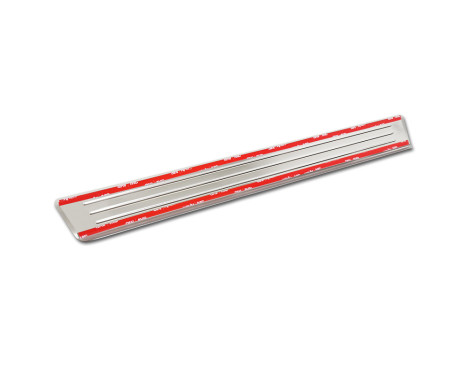 Stainless steel door sill moldings suitable for Renault Arkana 2020- 'Lines' - 4-piece, Image 6