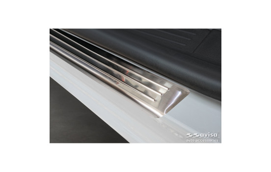 Stainless steel door sill moldings suitable for Renault Kangoo III & Nissan Townstar & Mercedes Citan 2021- - &#, Image 2