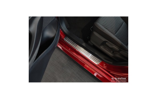 Stainless Steel Door Sill Moldings suitable for Toyota Yaris IV HB 2020-2024 & FL 2024- / Yaris Cross 2021- 'Lin