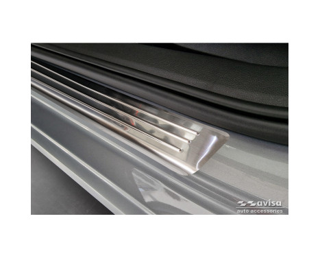 Stainless steel door sill moldings suitable for Volkswagen Passat Variant (CJ5) incl. R-Line & Hybrid 2024- 'Lin, Image 3