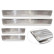 Stainless steel door sill moldings suitable for Volvo EX30 2023- - 'Lines' - 4-piece, Thumbnail 5